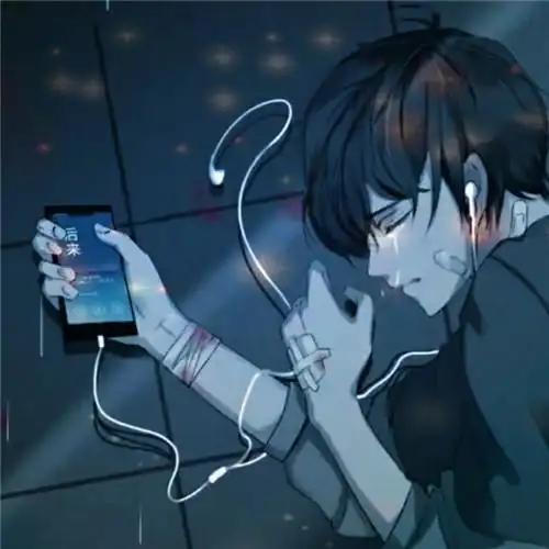 孤独感十足的头像 高清心情低落好看的伤感头像图片_感情头像_头像屋