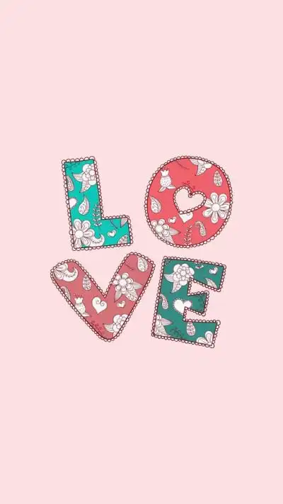 爱love 头像 背景 壁纸 平铺 锁屏
