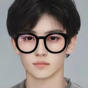 眼镜框近视男款大脸图片
