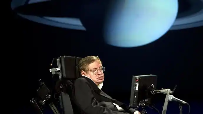 英国著名物理学家史蒂芬·霍金.人民视觉 资料图