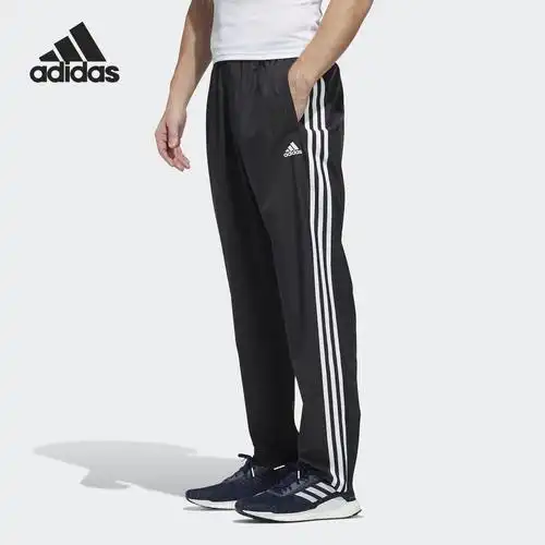 adidas阿迪达斯正品2021新款男子运动裤子休闲筒裤运动长裤