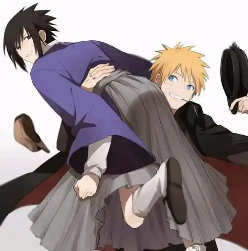 火影忍者:众画师笔下鸣人和佐助的四种cp类型,你更喜欢哪种呢?