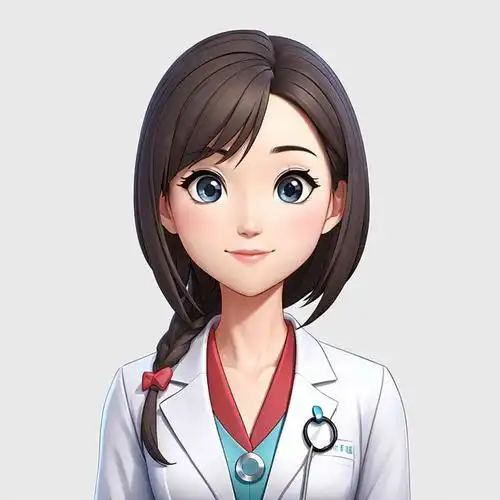 职业头像|创意插画头像致敬白衣战士「女医生一」