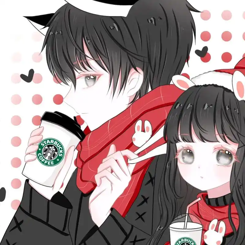 不容易撞的小众情侣双人头像