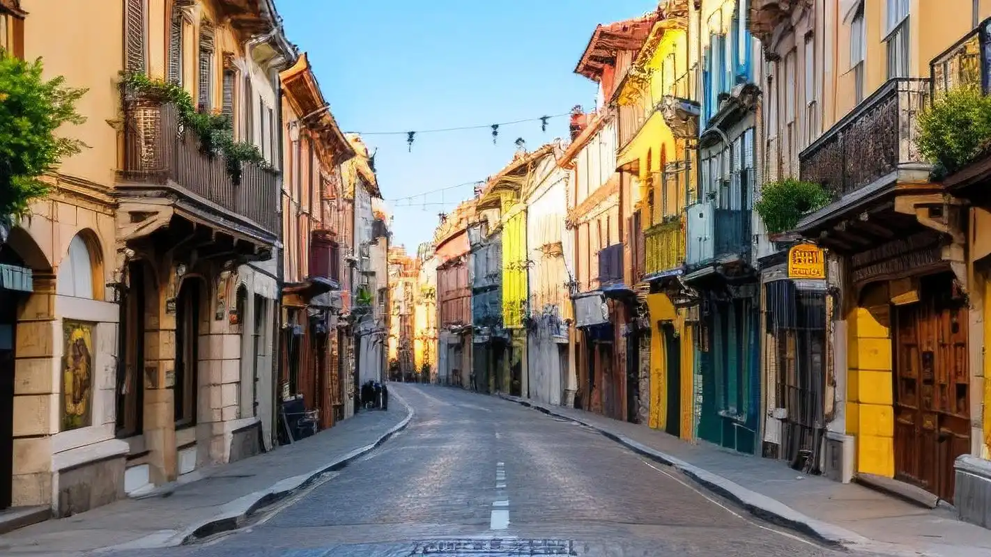 车载壁纸,城市街道风光🏙️