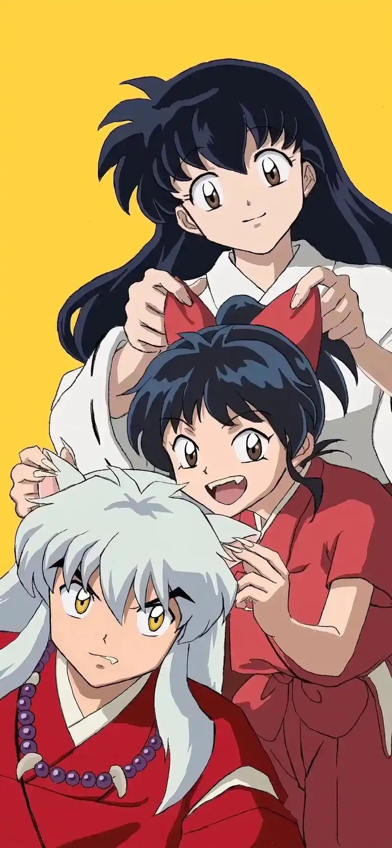 动漫壁纸 犬夜叉情侣壁纸 - 抖音