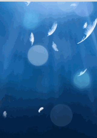 飘落的羽毛|ui|主题/皮肤|梦象壁纸_原创作品-站酷zcool