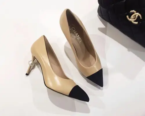 chanel这一季新款高跟鞋