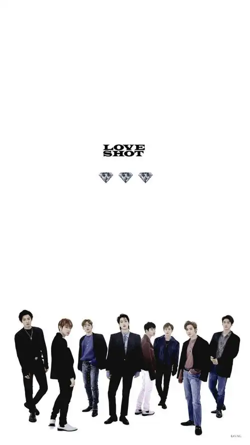 exo love shot 壁纸