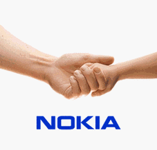 这经典的牵手开机动画来自著名的手机品牌-诺基亚.