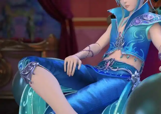 叶罗丽水王子把辛灵的娃娃店当自己家了坐姿像个大佬