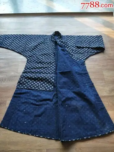 印花粗布衣.