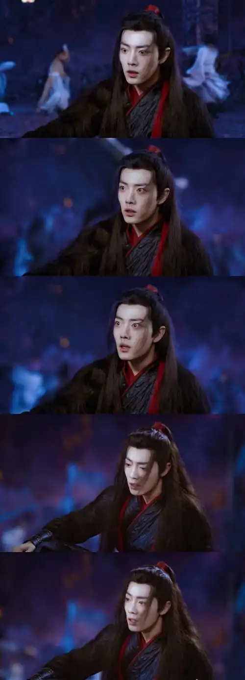 陈情令最新剧情肖战演技高光时刻,全程演技在线爆发力极强_魏无羡