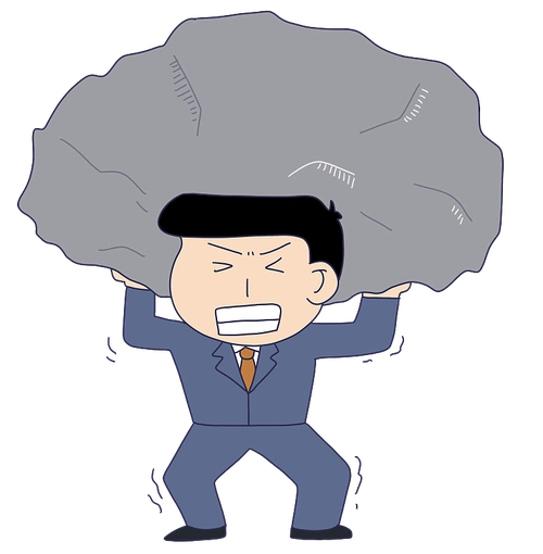 元素:压力大的人物图片下载