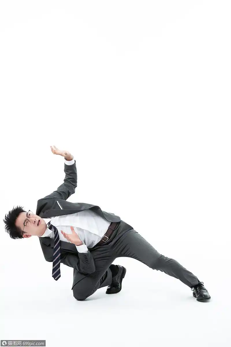 商务男性背负巨大的压力