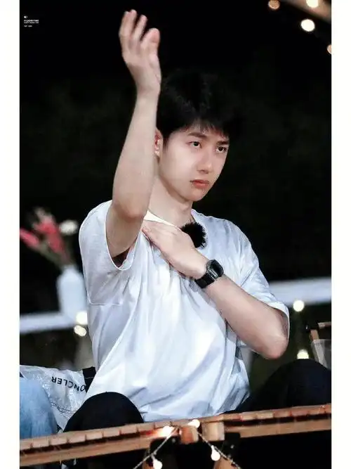 王一博做小时候动作