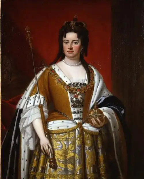 服装#十七,八世纪的英式冕袍.