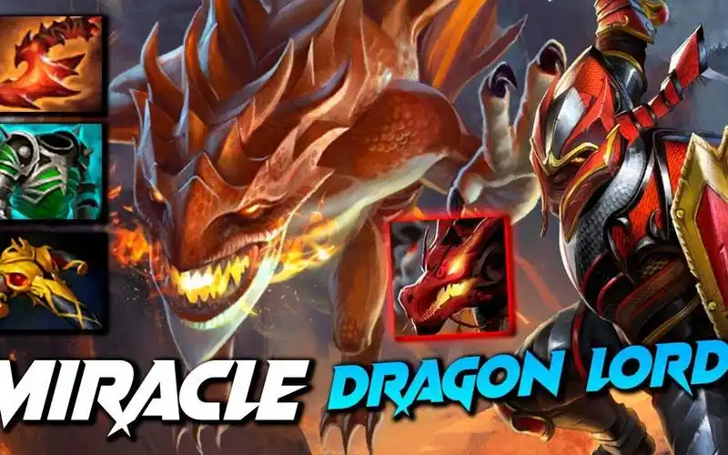 31 dota2】miracle龙骑士教学!