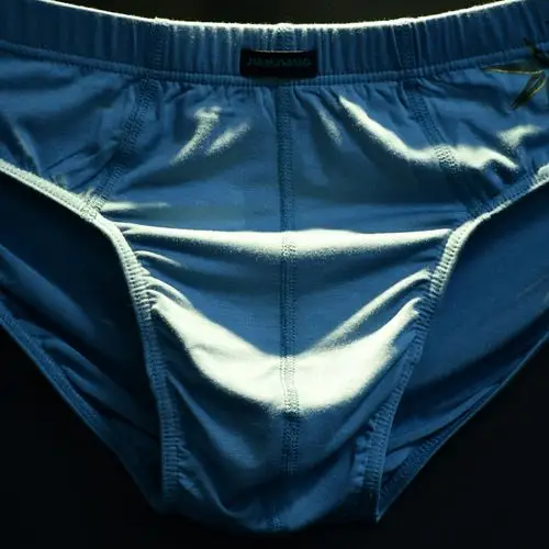 健将男三角内裤中腰竹浆纤维宽边透气舒适青年吸汗宽边竹叶运动裤