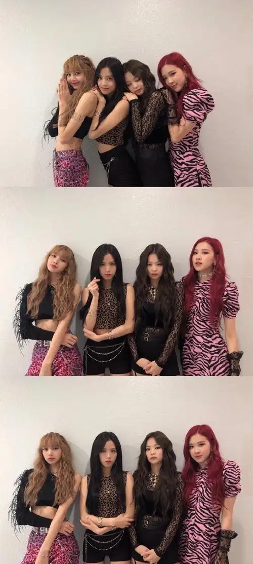 lisa jennie jisoo rosé四人壁纸#blackpink#壁纸无水印