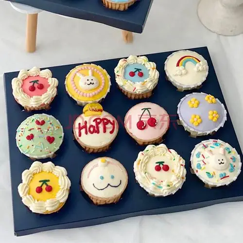 儿童派对野餐创意甜品下午茶点心戚风迷你小蛋糕预定同城配送当日送达