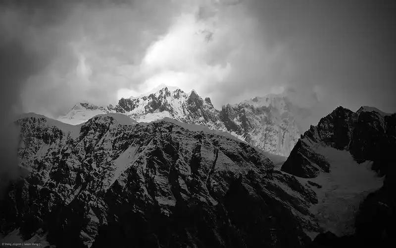 黑白风景摄影作品