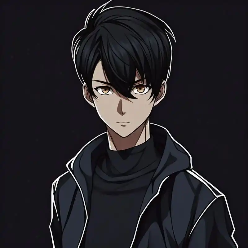 90动漫男生头像,超帅气超冷酷!