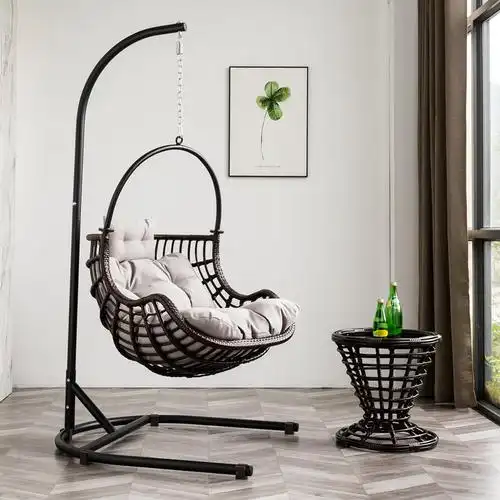 吊篮藤椅鸟巢椅网红摇椅吊蓝椅子室内秋千家用吊床阳台休闲椅吊椅