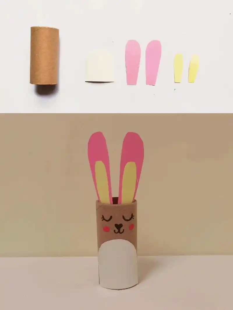 用完的卷纸筒不要扔,改造成可爱的小玩意吧.#手工制作 #di - 抖音