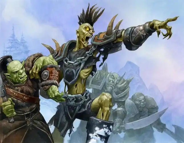 暴雪魔兽世界画廊tcg卡牌原画(一)