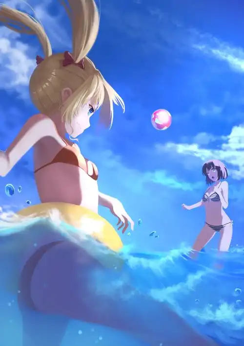 手机壁纸泳装类