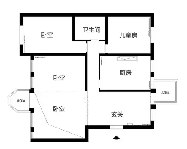 130㎡简欧风两居室装修案例全解析(内附部分拆改图纸)