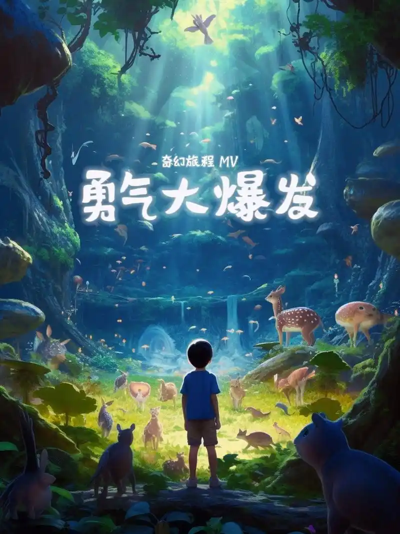 心里种下一颗种子哒啦滴哒啦~勇气大爆发mv 画了几幅可爱的画,做了这