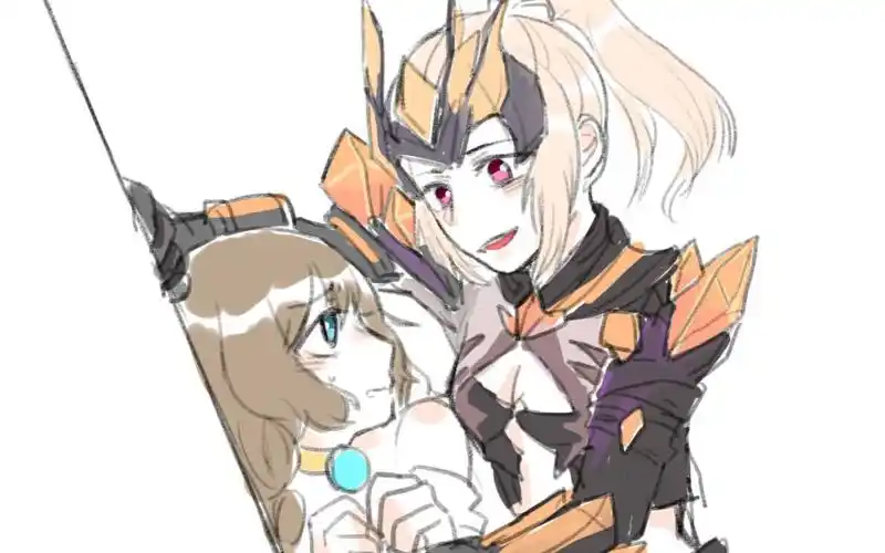 【王者荣耀手书】那什么的百合组