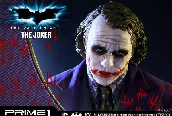 蝙蝠侠黑暗骑士推出小丑雕像全球限量1000个