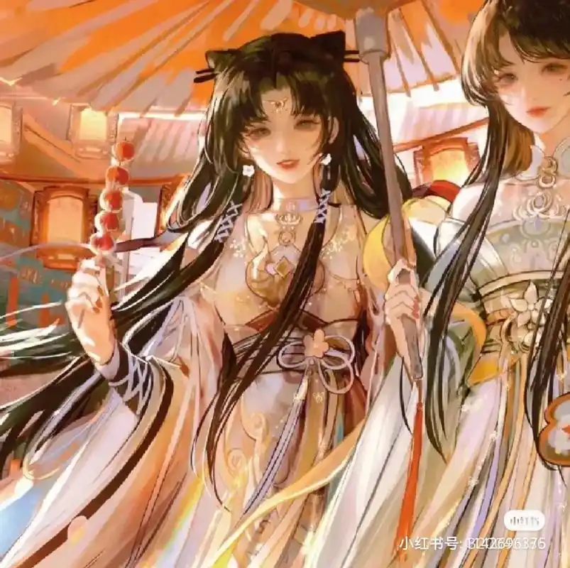 古风闺蜜头像喜欢就关