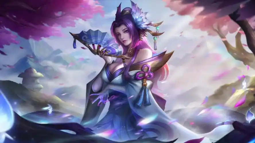 英雄联盟蛇女灵魂莲华同人绘画过程