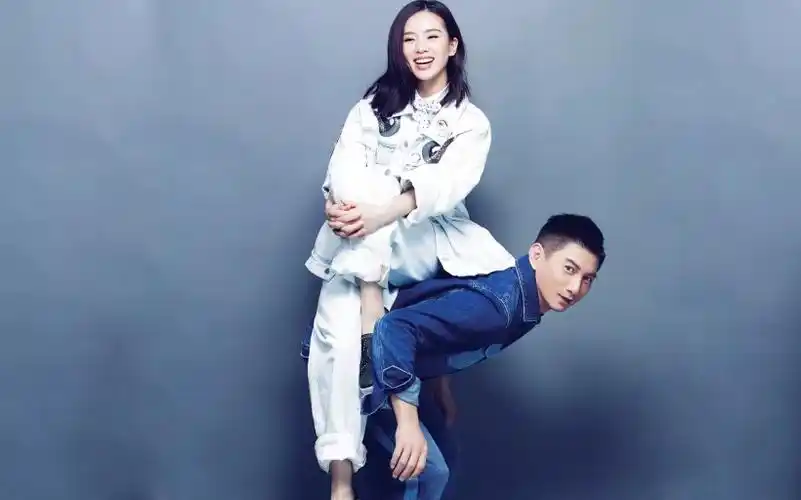 刘诗诗吴奇隆甜蜜写真桌面壁纸第6张