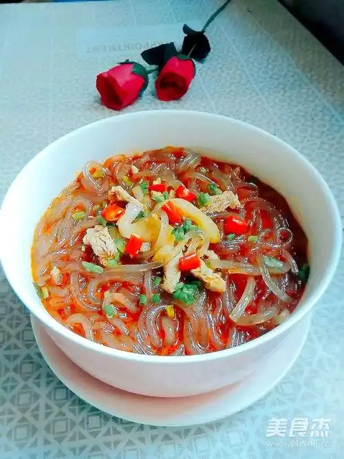 酸辣红薯粉,酸辣红薯粉的家常做法 - 美食杰酸辣红薯粉做法大全