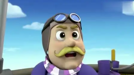 汪汪队:古维市长赢得了热气球赛的冠军,有韩丁那市长亲子颁奖!