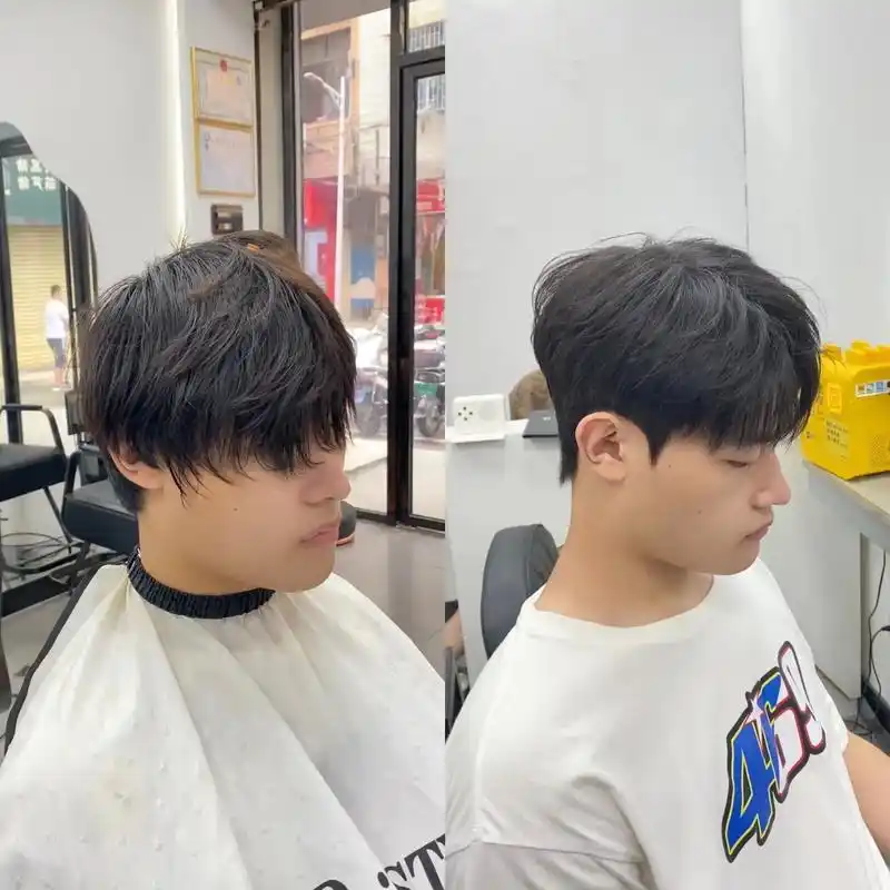 服帖烫,微分碎盖!很韩系的一款发型,微分碎盖,适合大部分人群 - 抖音