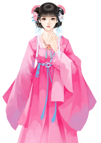 富家女少年-粉衣