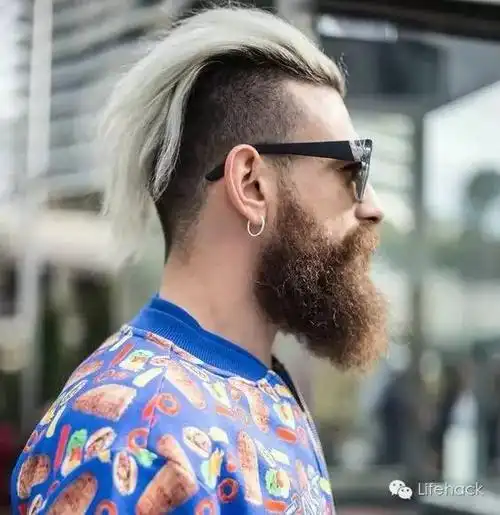 爷爷灰发型风靡型男圈帅劈叉了