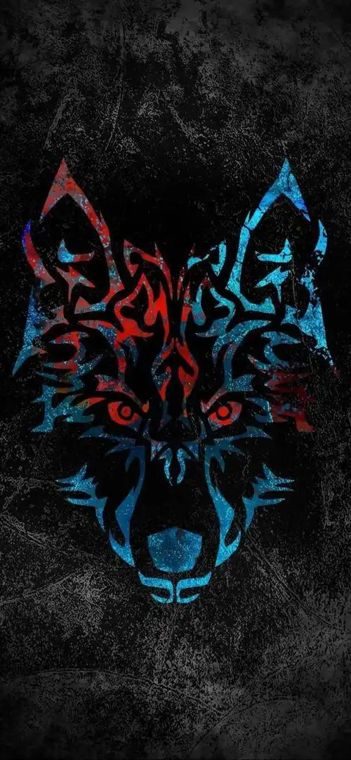 全面屏壁纸高清黑色背景个性壁纸锁屏