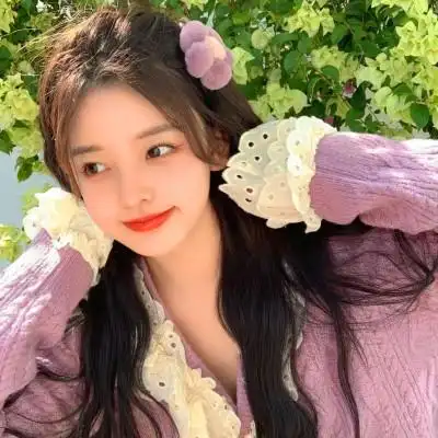 2023年新款漂亮甜美可人真人女头_女生头像_头像屋