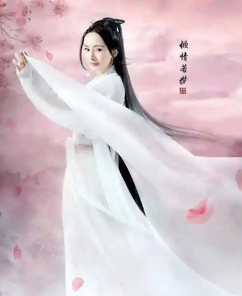 杨幂的十里桃花,白浅的三生三世,绝美!_女神_幽兰_风格