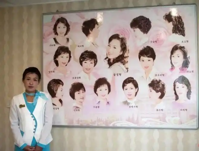 朝鲜美发沙龙宣传金正恩批准的款式"很难相信政府对人民的控制程度.