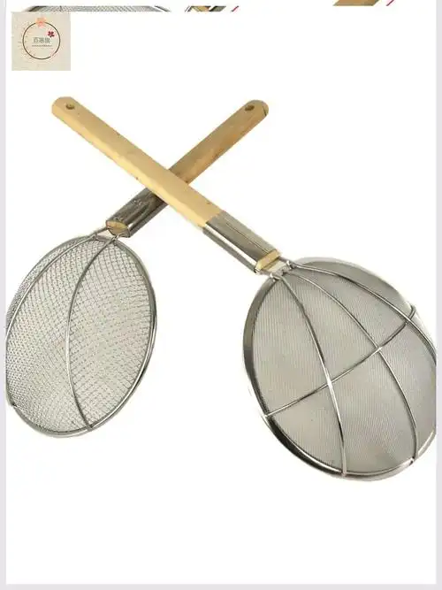 食堂火锅铁丝厨师油漏油勺专用漏斗用品厨具漏勺