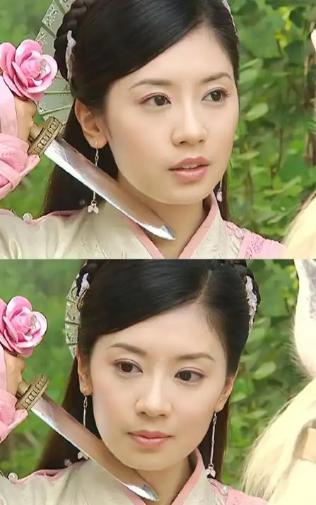 贾静雯戒指花造型梦回赵敏##贾静雯的戒指花