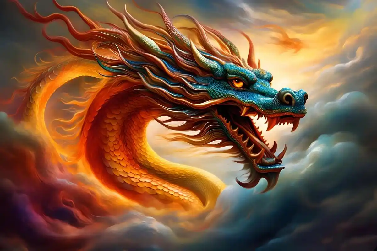 中国龙#二次元##动漫##龙# ##壁纸##动漫壁纸##炫酷